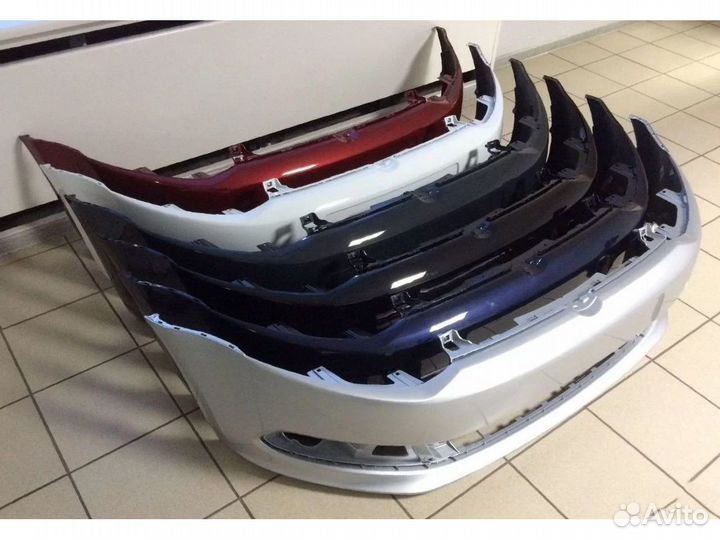 Бампер Передний Поло 10-14 год