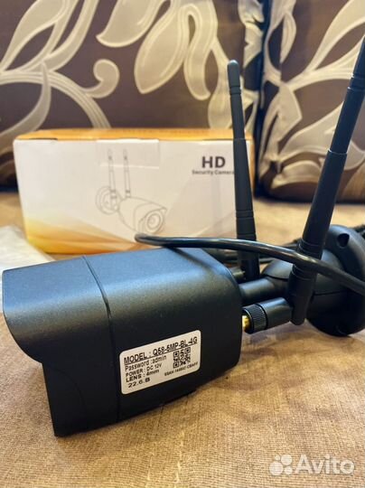 Камера видеонаблюдения уличная 4G с симкартой