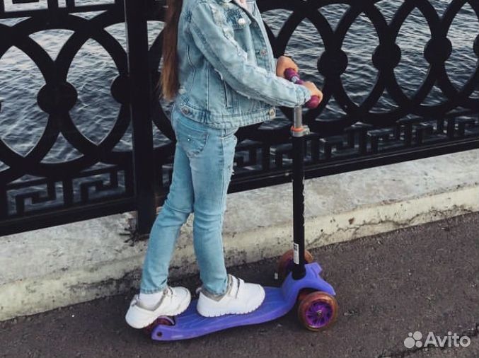 Самокат детский трехколесный