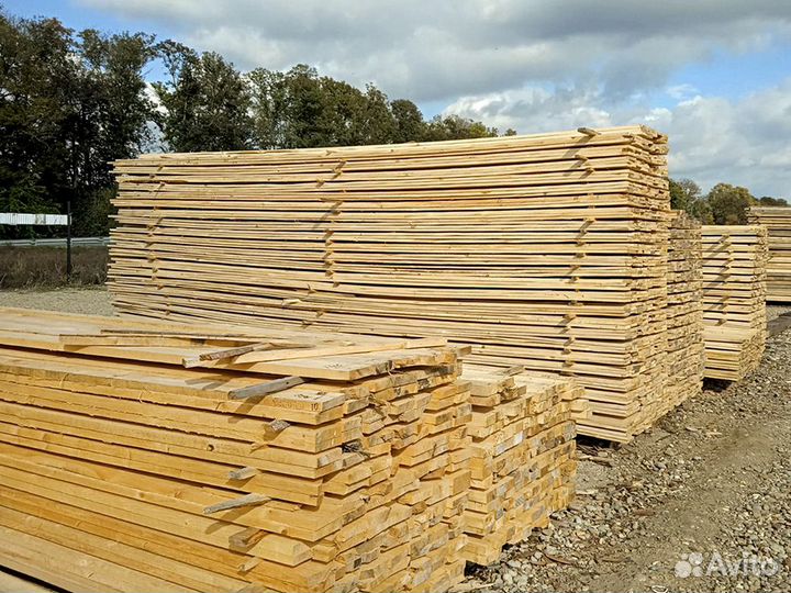Доска обрезная, сорт 1, т/у