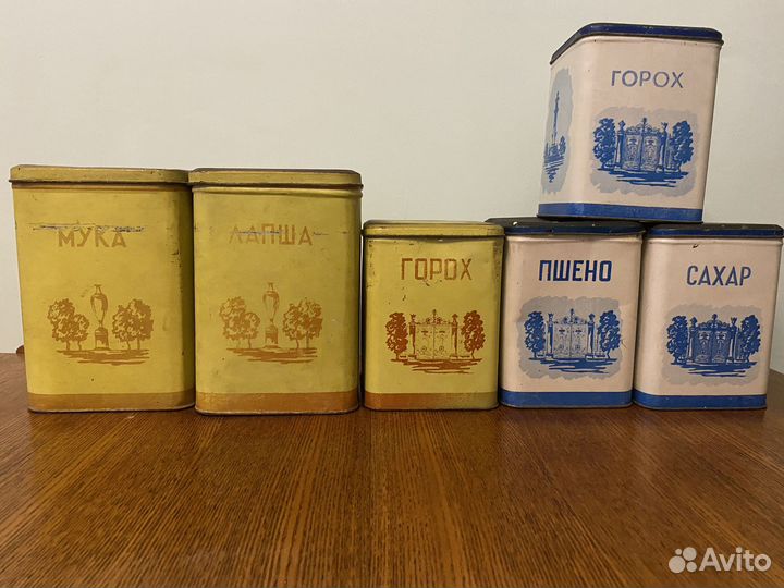 Жестяные банки СССР