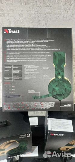 Наушники с микрофоном Trust