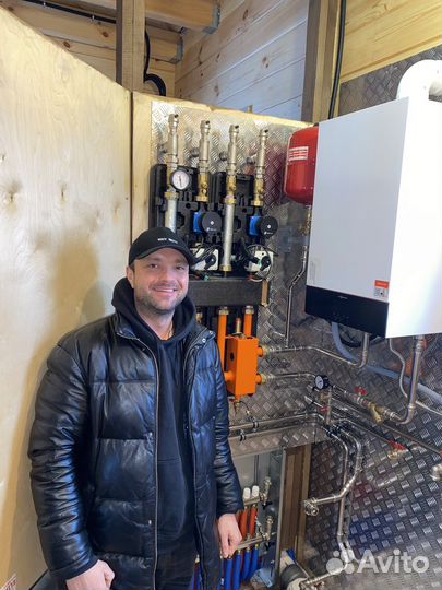 Монтаж отопления, водоснабжения. Сантехник