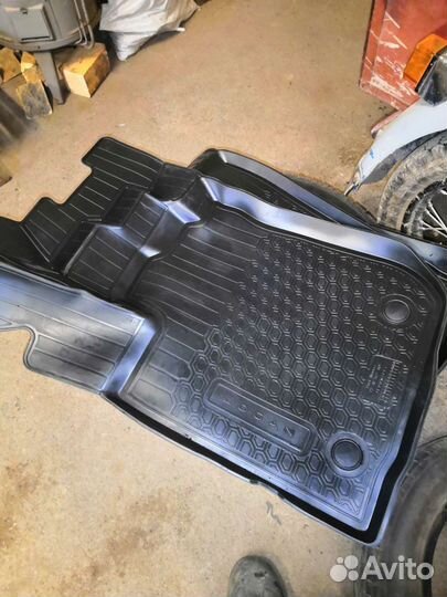 Комплект 3D ковриков Renault Logan