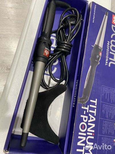 Плойка Dewal Titanium Tourmaline Point