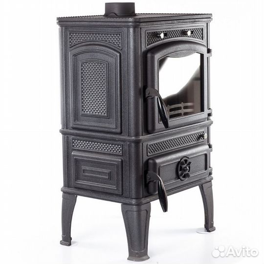 Печь-камин dacha II (c варочной поверхностью)