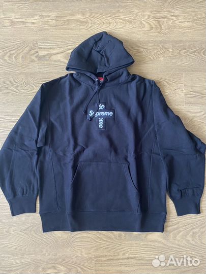 Худи supreme Cross Box logo оригинал
