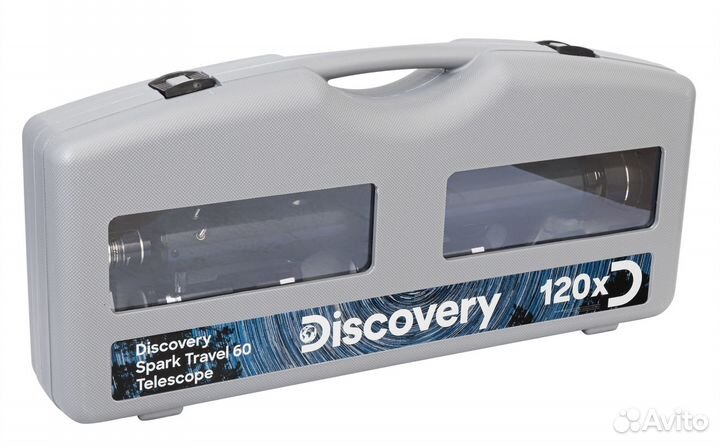 Телескоп Levenhuk Discovery Spark Travel 60 с книг