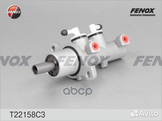 Цилиндр главный привода ваз 21214 fenox T22158C3