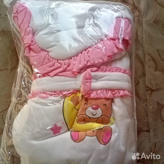 Конверт на выписку для девочки осень