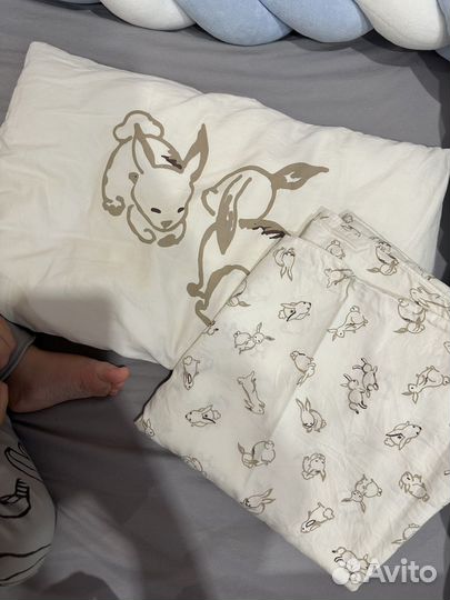 Детское постельное белье 120 60 IKEA