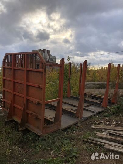 Площадка сортиментовоз лесовоз