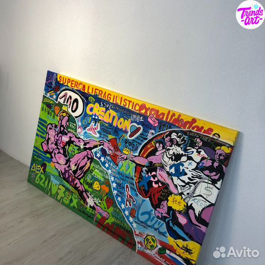 Картины для современного интерьера Alec Monopoly