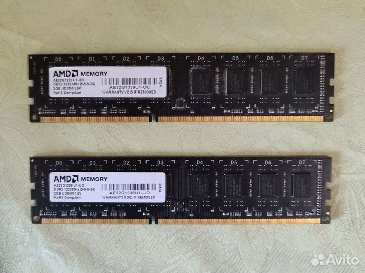 Оперативная память ddr2,ddr3,ddr4