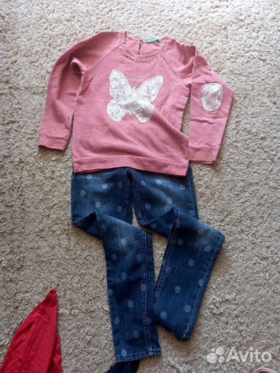 Вещи для девочки пакетом 10 -12 лет