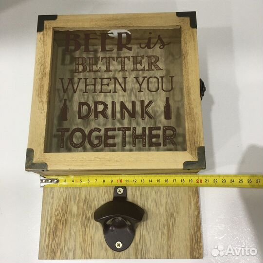 Копилки для пивных крышек и винных пробок