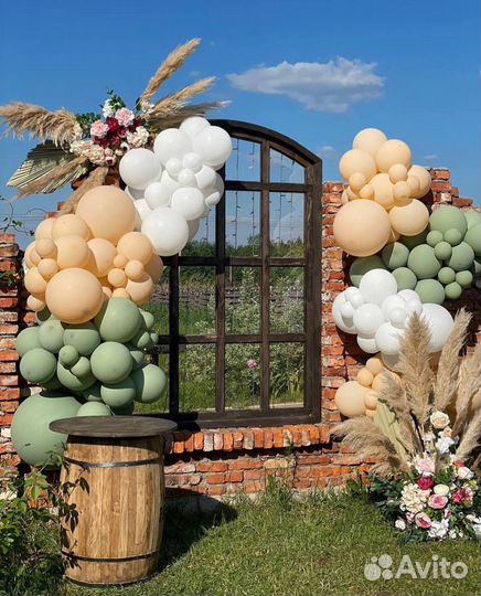 Фотозона из шаров на день рождения