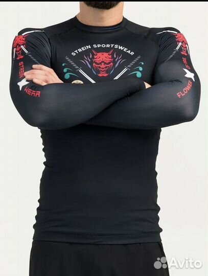 Рашгард мужской с длинным рукавом новый