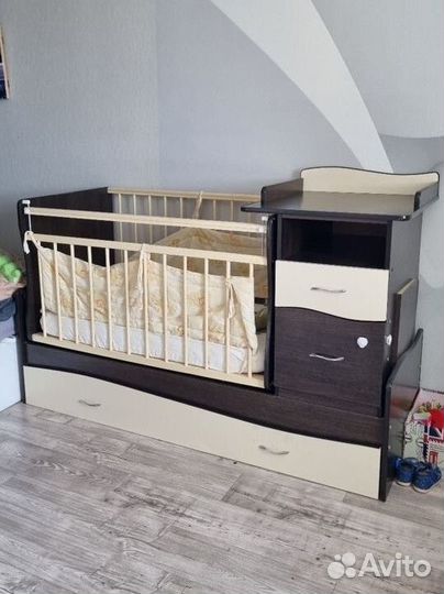Кроватка детская трансформер