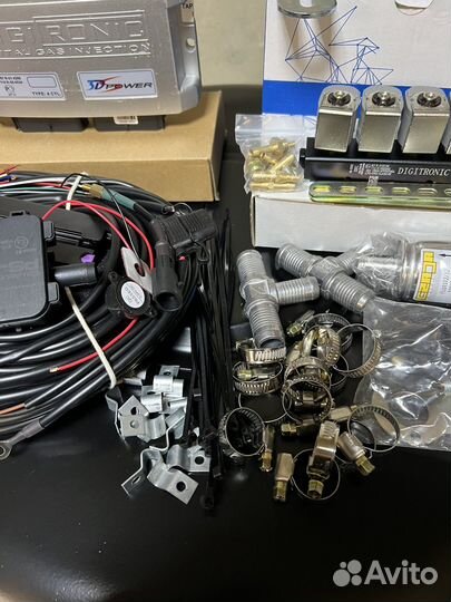 Новый комплект гбо на 4х цилиндровый авто