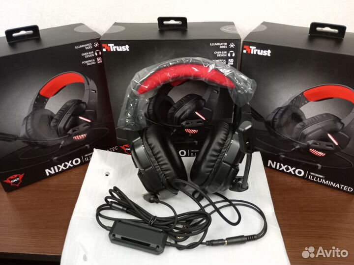 Игровые наушники гарнитура Trust