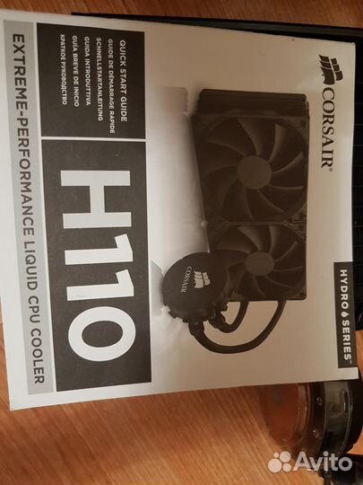 Водяное охлаждение Corsair H110