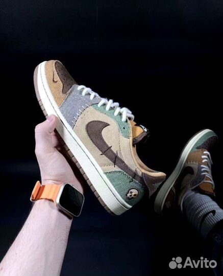 Кроссовки Nike air jordan 1 low og voodoo