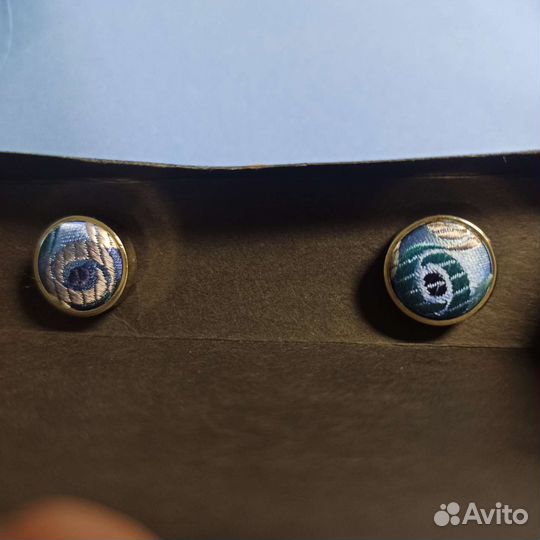 Запонки новые