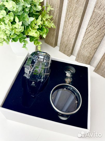 Хрустальная ручка селектора АКПП bmw X5, X6, X7