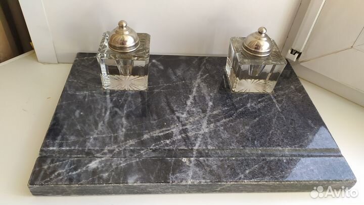 Письменный набор для руководителя из мрамора СССР