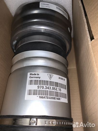 Пневмостойка передняя правая Porsche Panamera 970