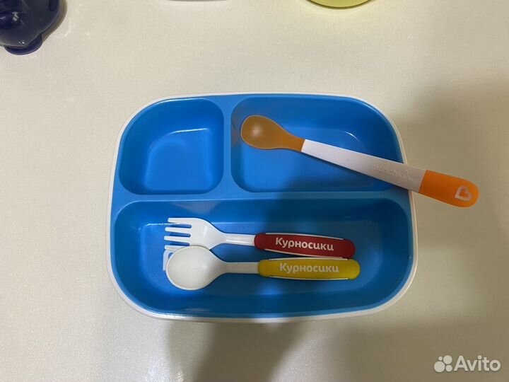 Детская посуда пакетом