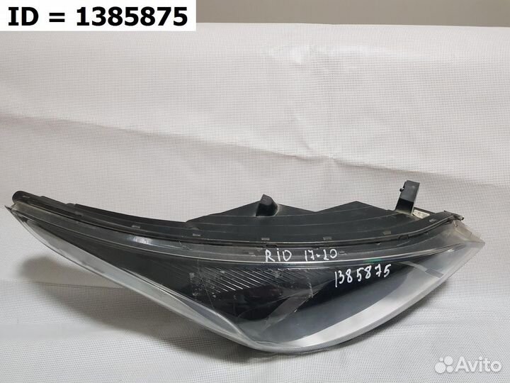 Фара правая Kia Rio