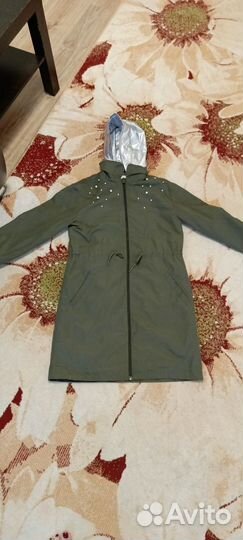 Плащ парка для девочки