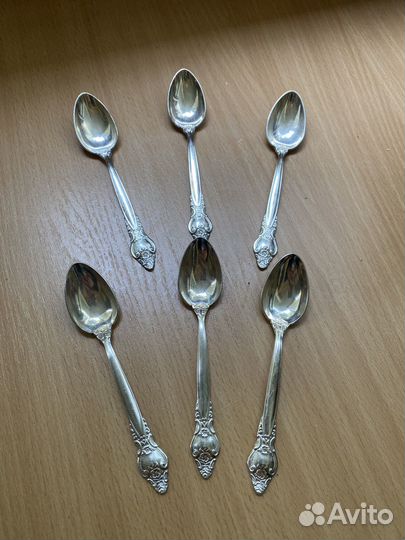 Мельхиоровые ложки кофейные