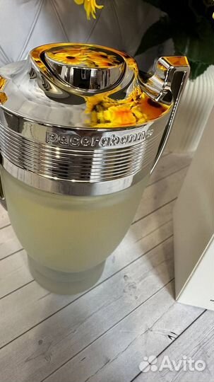 Paco rabanne invictus aqua 100ml открытые