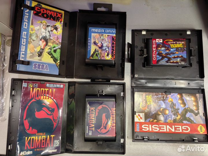 Картриджи для Sega Mega drive и Genesis