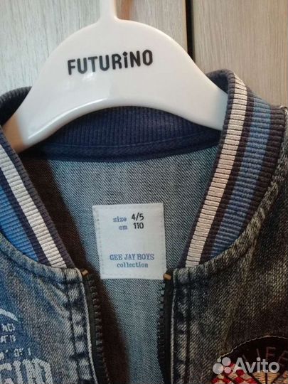 Джинсовка для мальчика 110