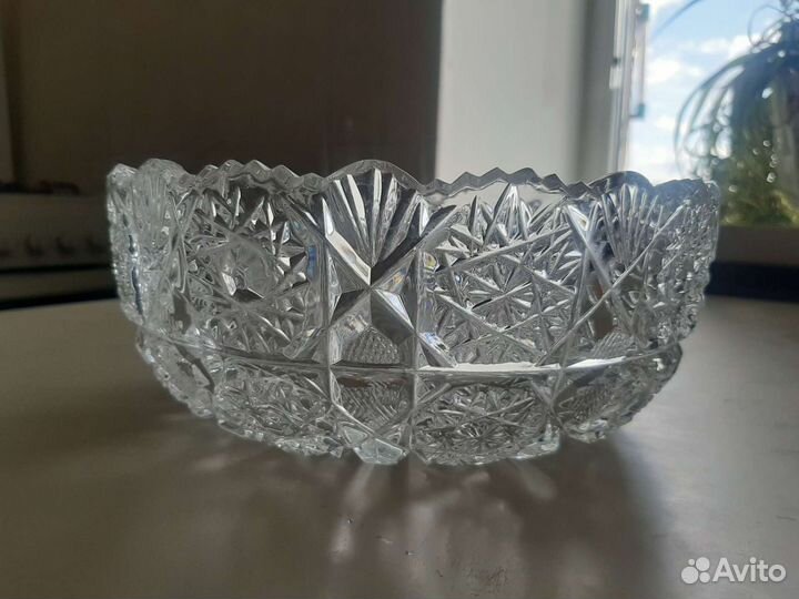 Ваза хрустальная СССР