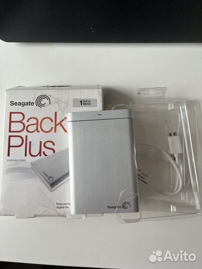 Переносной жёсткий диск seagate backup plus 1 tb