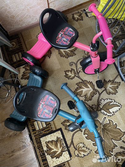 Детский трехколесный велосипед