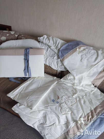 Комплект Perlina в детскую кроватку 6 предметов