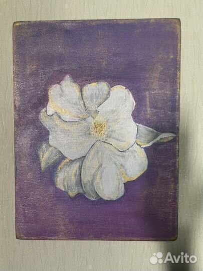 Картина акрилом на холсте