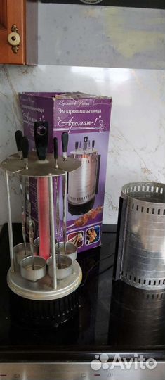 Электро шашлычница бу