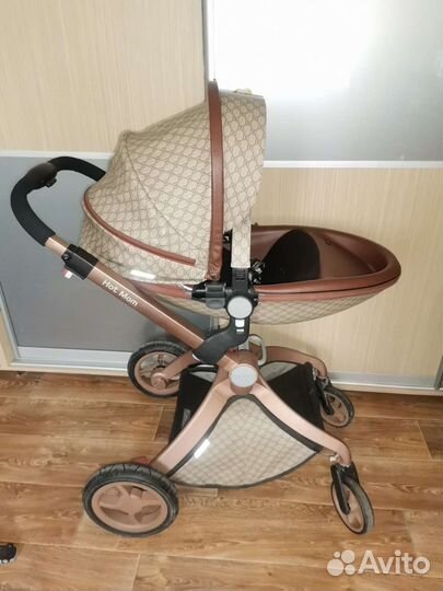 Детские коляски 2 в 1 эко кожа