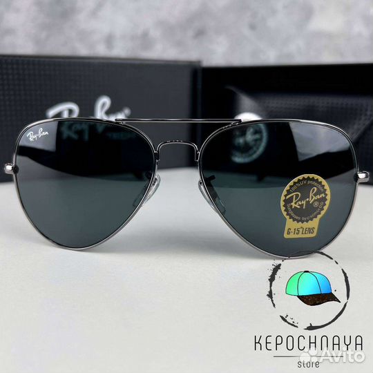 Очки Ray Ban aviator Стильные