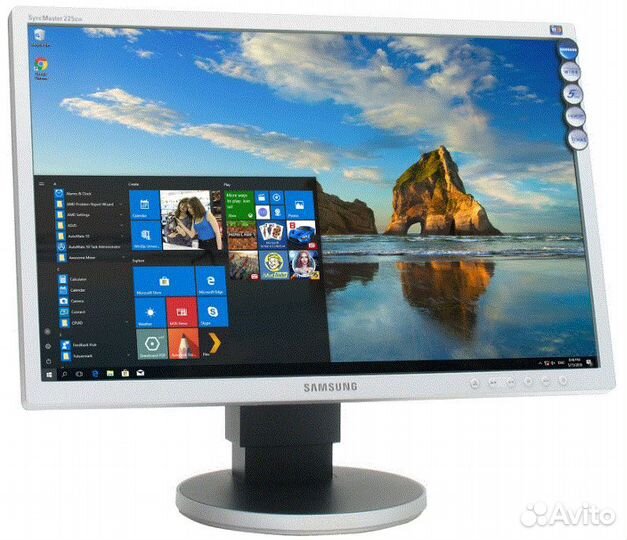 Монитор Samsung 22 дюйма со звуковой колонкой