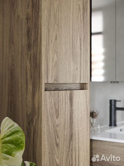 Шкаф пенал Sancos Libra 35 PLB35ECH подвесной Дуб