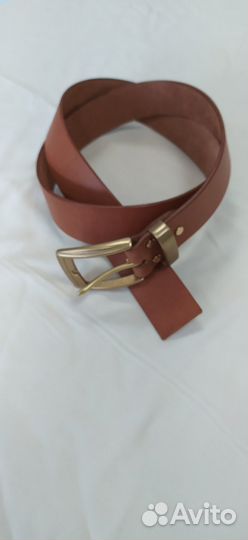 Кожаный ремень ручной работы