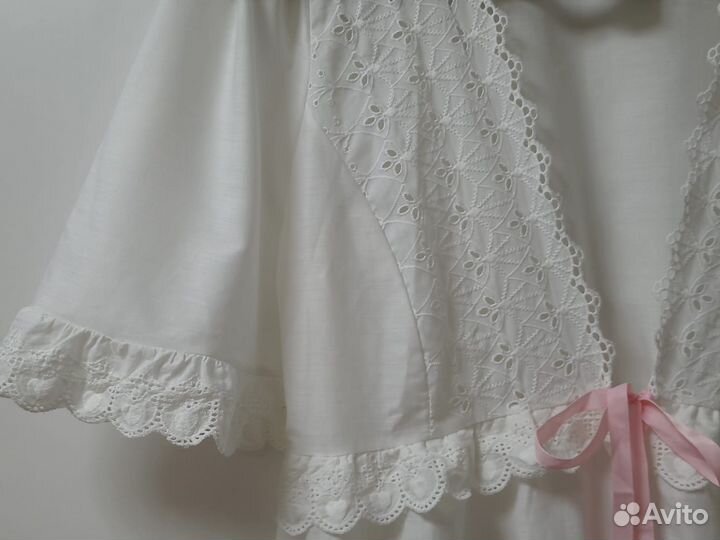 Пеньюар батист и рубашка халат хлопок СССР